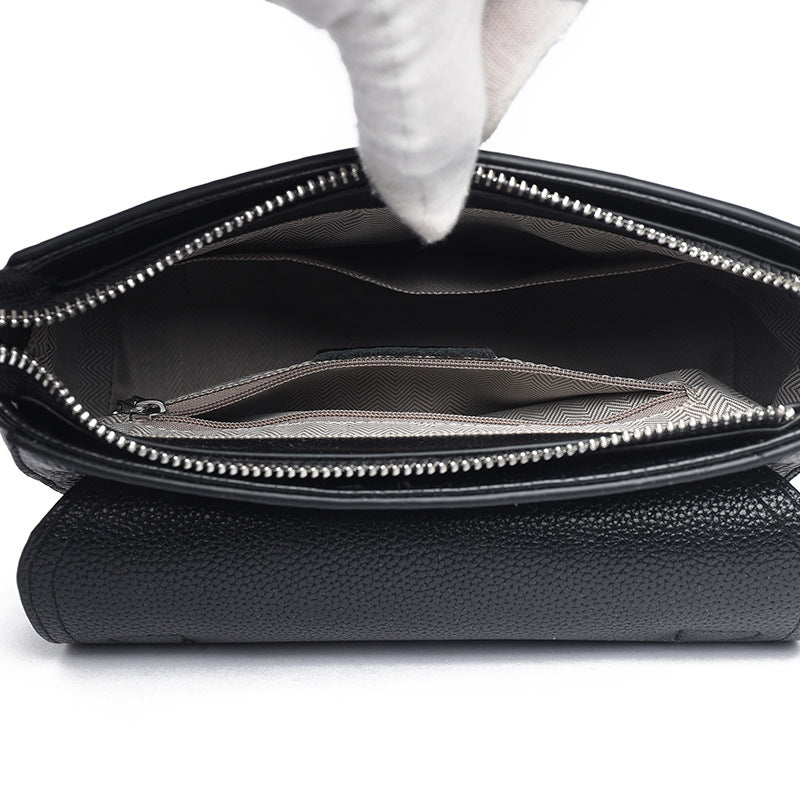 Elegante Lederhandtasche Karnz