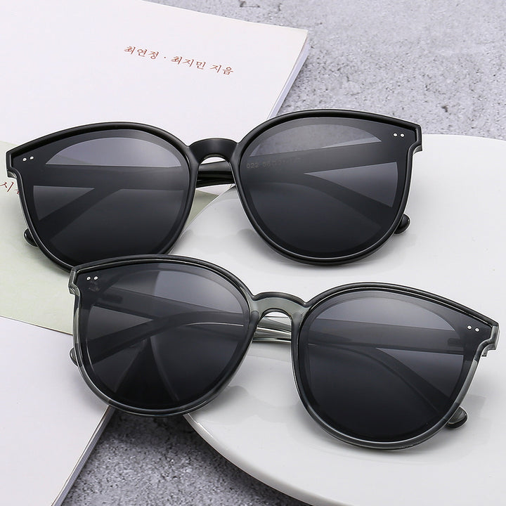 Damen Modische Sonnenbrille mit großem, elegantem Rahmen Karnz