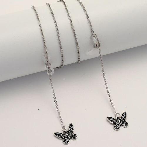 Butterfly Charm Brillen Kette Karnz