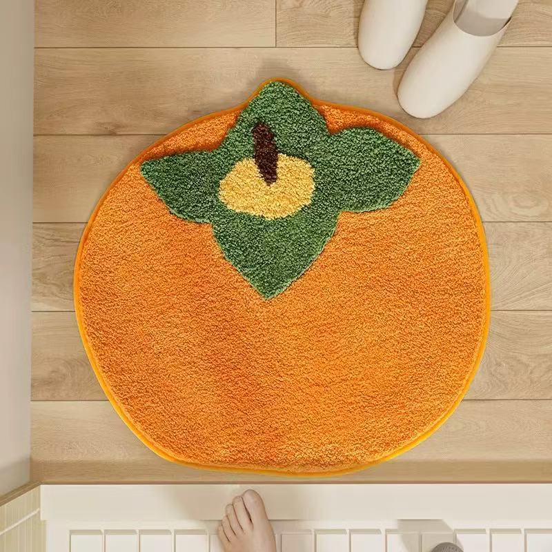Avocado-förmige Indoor-Badezimmermatte für das Badezimmer