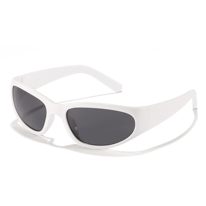 Damen modische Sonnenbrille im futuristischen Stil Karnz