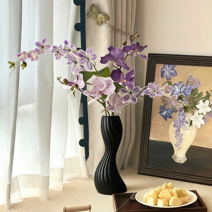 Elegante Verdrehte Keramikvase