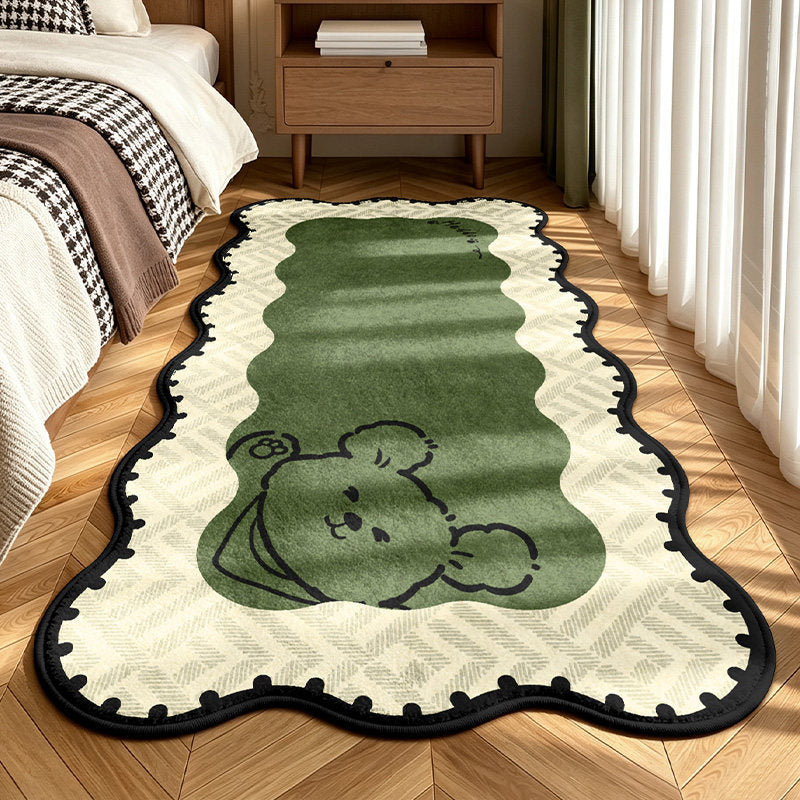 Cartoon Hund Design Teppich