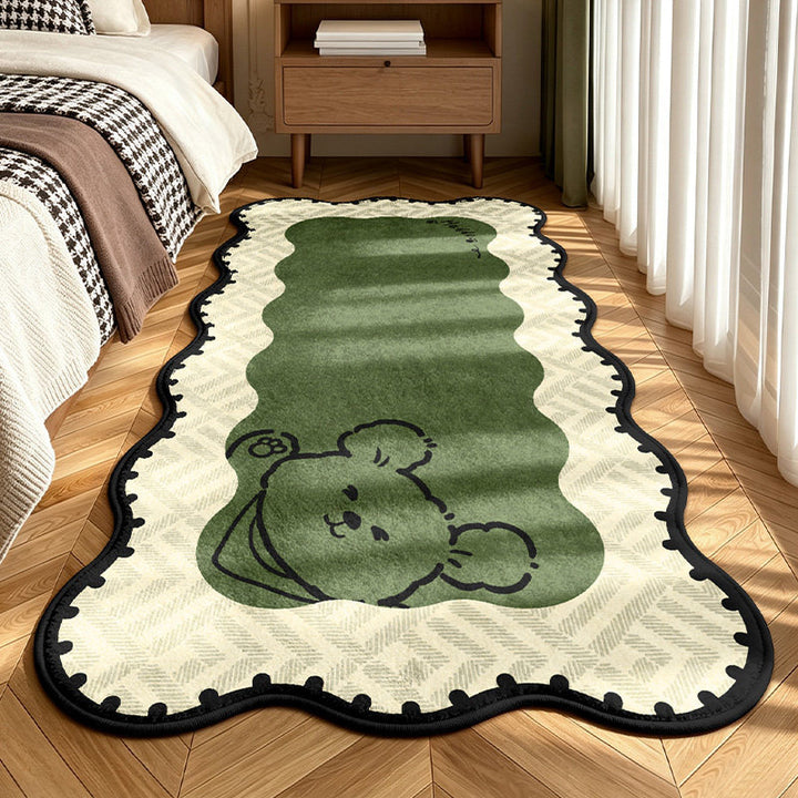 Cartoon Hund Design Teppich