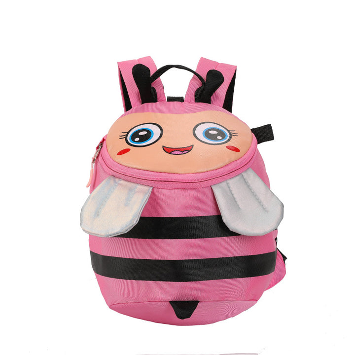Plüsch-Rucksack mit Bienenmotiv und Praktischen Fächern Karnz