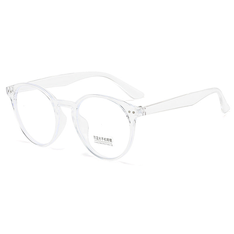 Damen Cat-Eye Sonnenbrille mit transparentem Rahmen Karnz