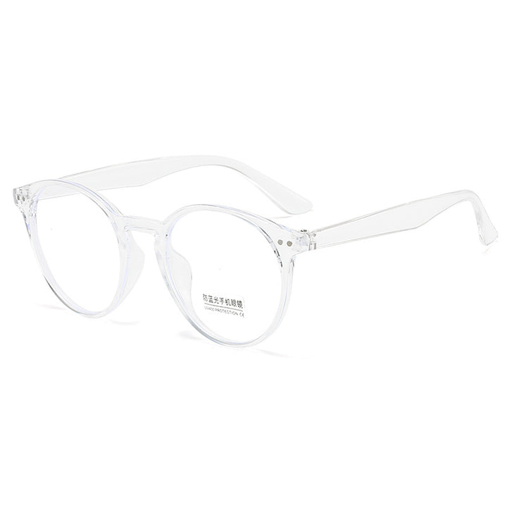 Damen Cat-Eye Sonnenbrille mit transparentem Rahmen Karnz