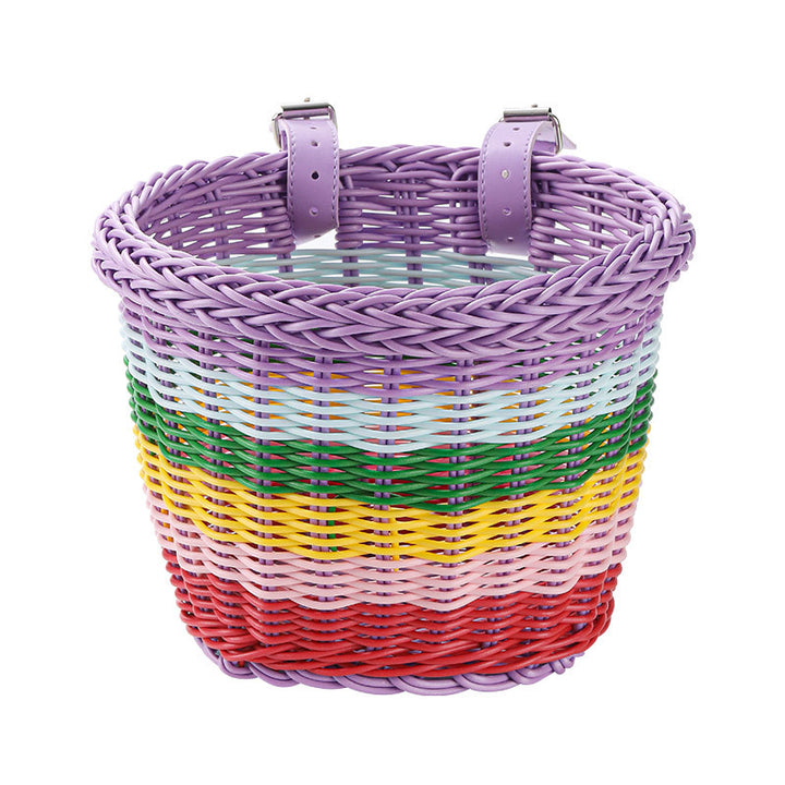 Damen Handgefertigter Korb mit farbenfrohem Design Karnz