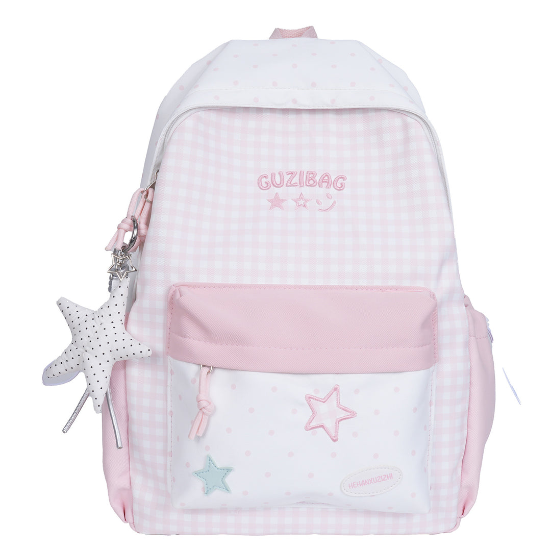 Charmanter Karomuster-Rucksack Karnz