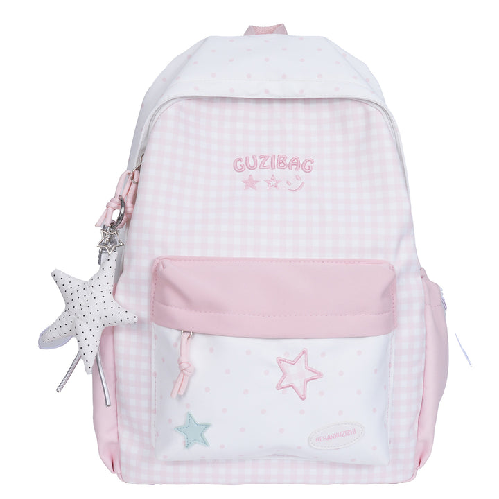 Charmanter Karomuster-Rucksack Karnz