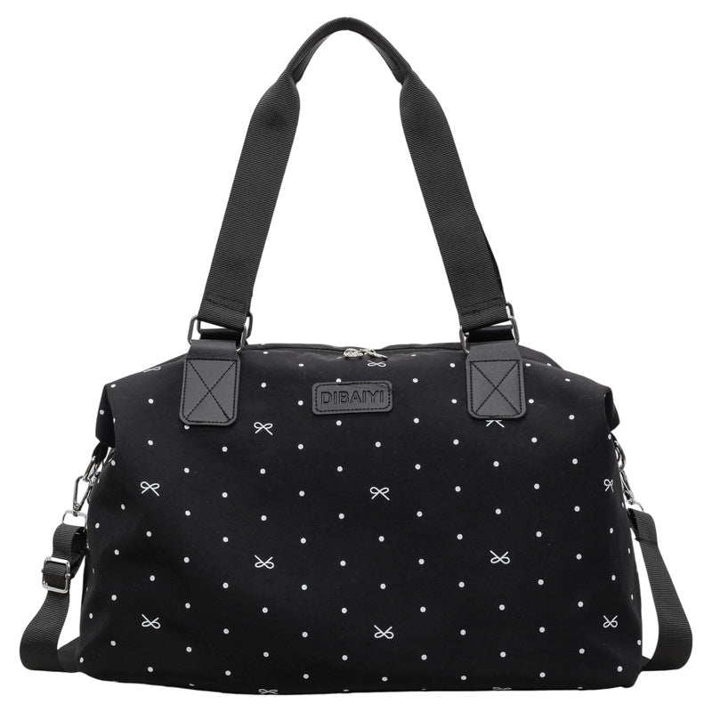 Stilvolle Gepunktete Reise-Duffle-Tasche Karnz
