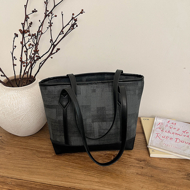 WoStylish Texturiertes Utility Tote Bag Karnz