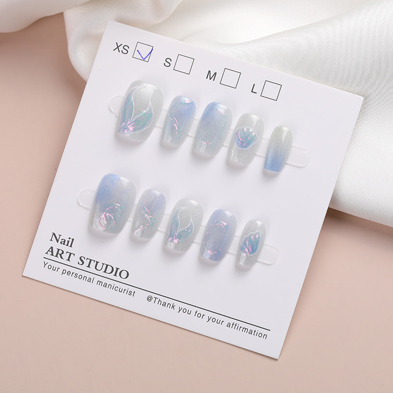 Iridescent Nail Art Press-On Collection Karnz