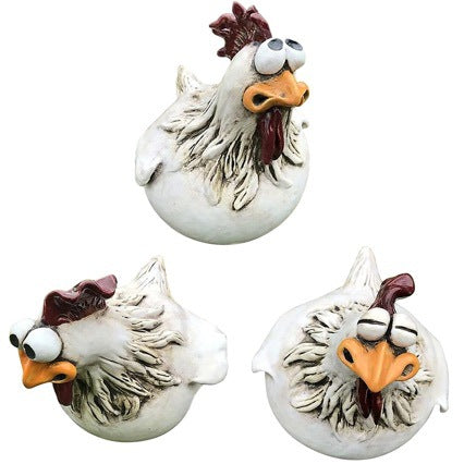 Dekorative Hühner Schmuckfigur Karnz