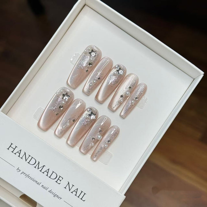 Individualisierbares glamouröses Press-On-Nagelset