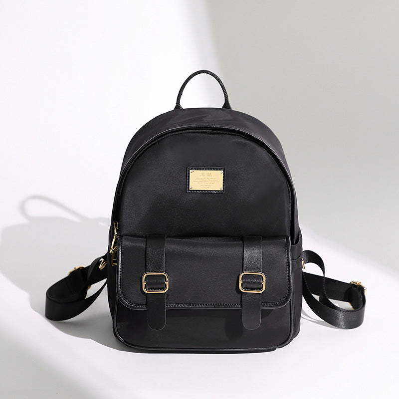 Kompakte Leder Rucksack