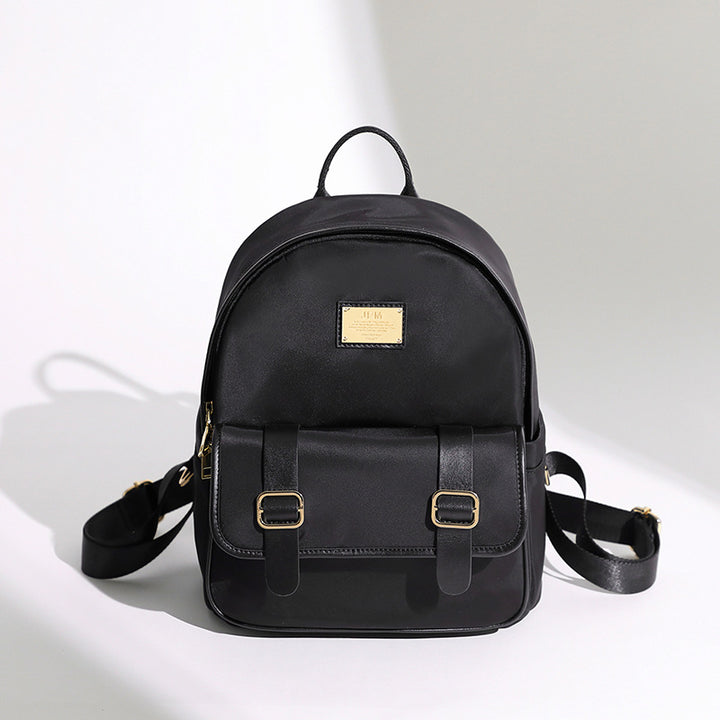 Kompakte Leder Rucksack