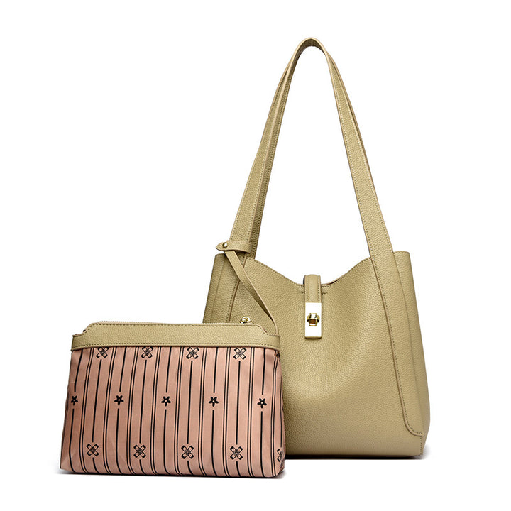 Elegante Strukturierte Schultertasche Karnz