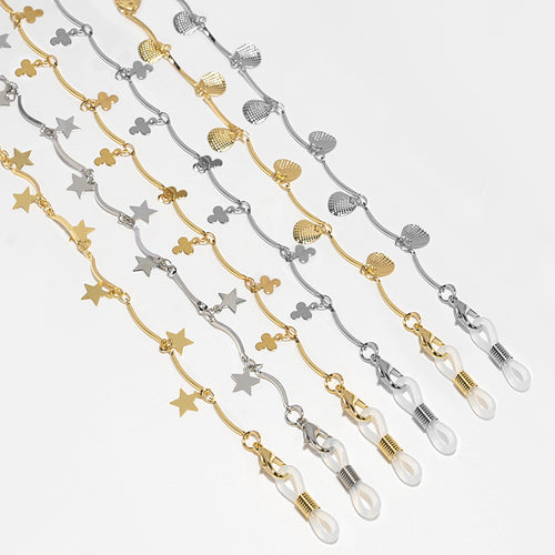 Elegante Goldene Sternenkette Karnz