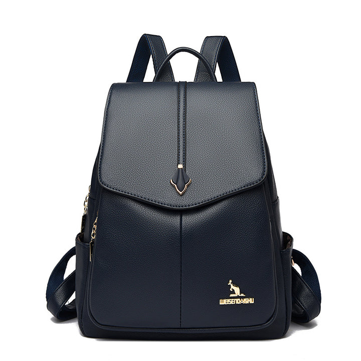Luxuriöser Leder Rucksack