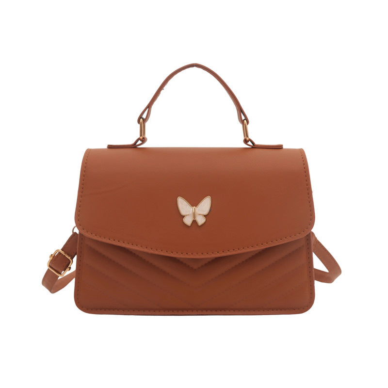 WoElegant Gepolsterte Leder Satchel Tasche Karnz