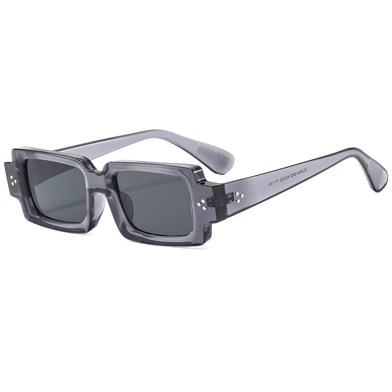 Fette rechteckige Rahmenbrille Karnz