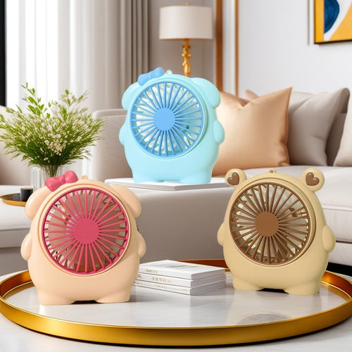 Unisex Handlicher USB Ventilator im Tierdesign Karnz