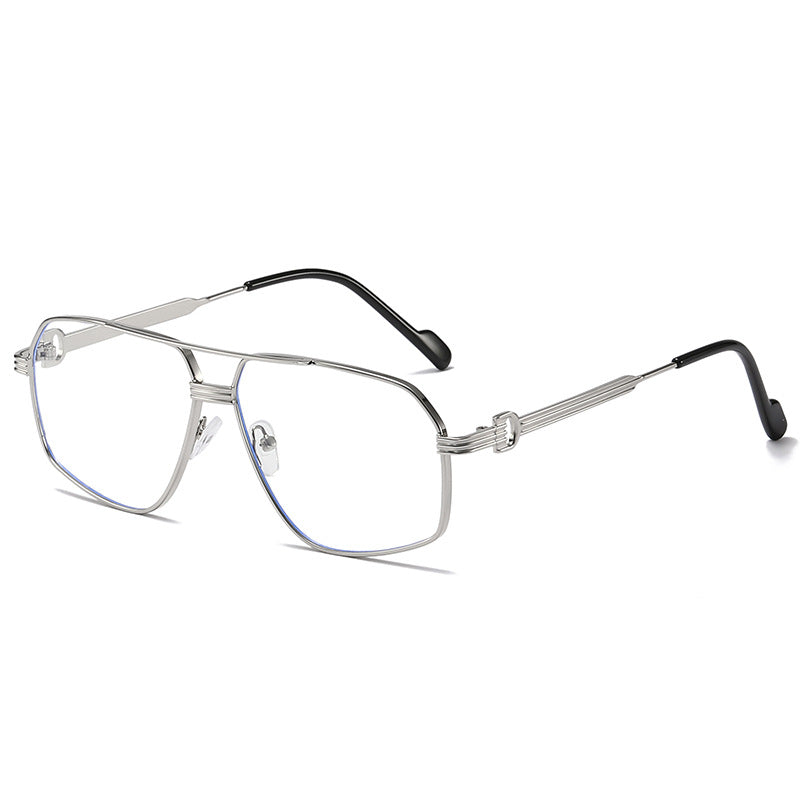 Stylische Rechteckige Brille Karnz