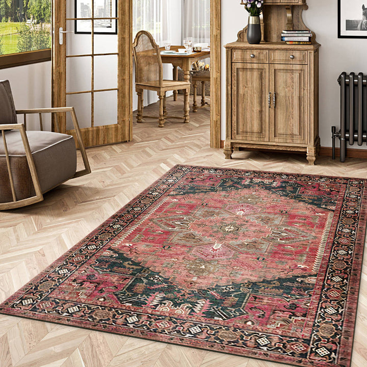 Vintage-inspirierten geometrischen Teppich