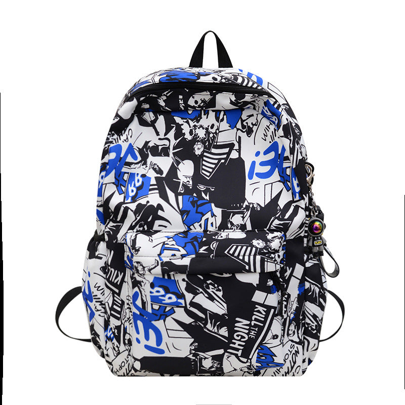 Künstlerischer Grafikdruck Rucksack Karnz