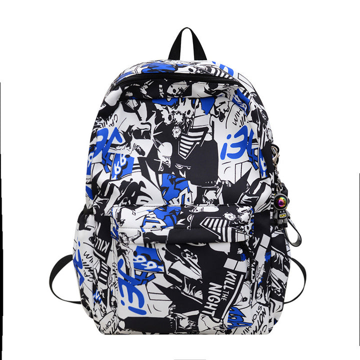 Künstlerischer Grafikdruck Rucksack Karnz