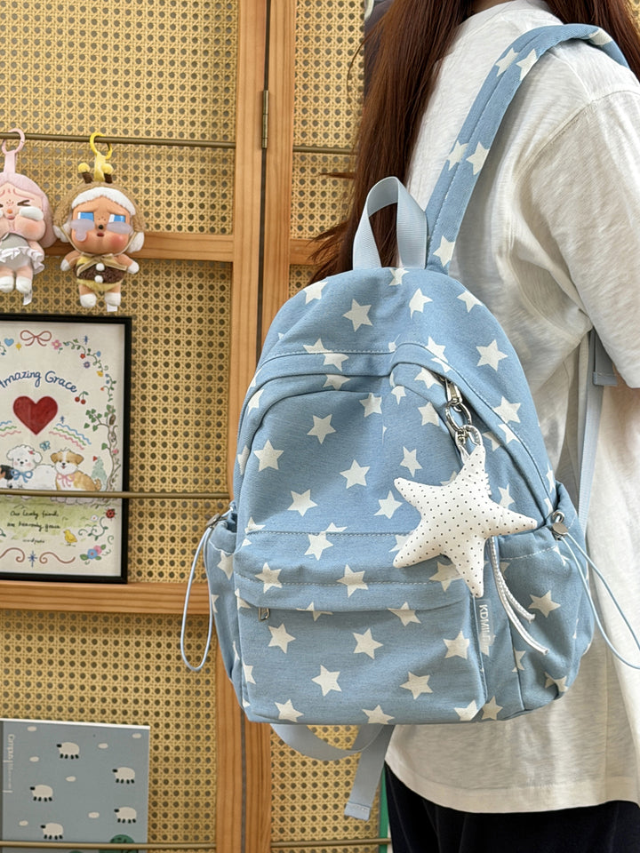 Verspielt gepunkteter Rucksack Karnz