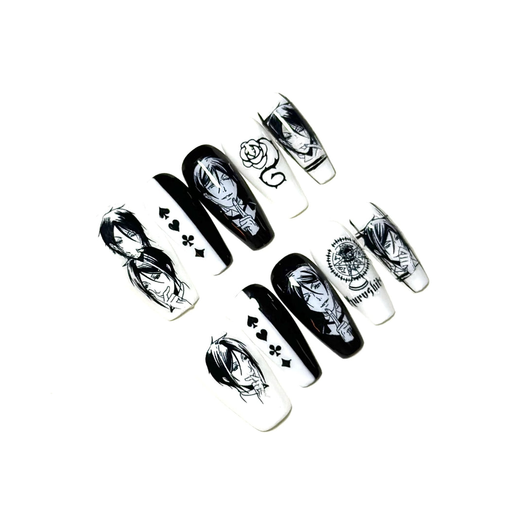 Themen Press-On Nagelkunst Set