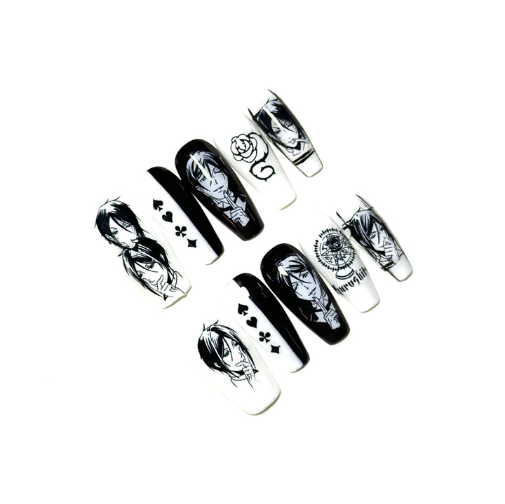 Themen Press-On Nagelkunst Set
