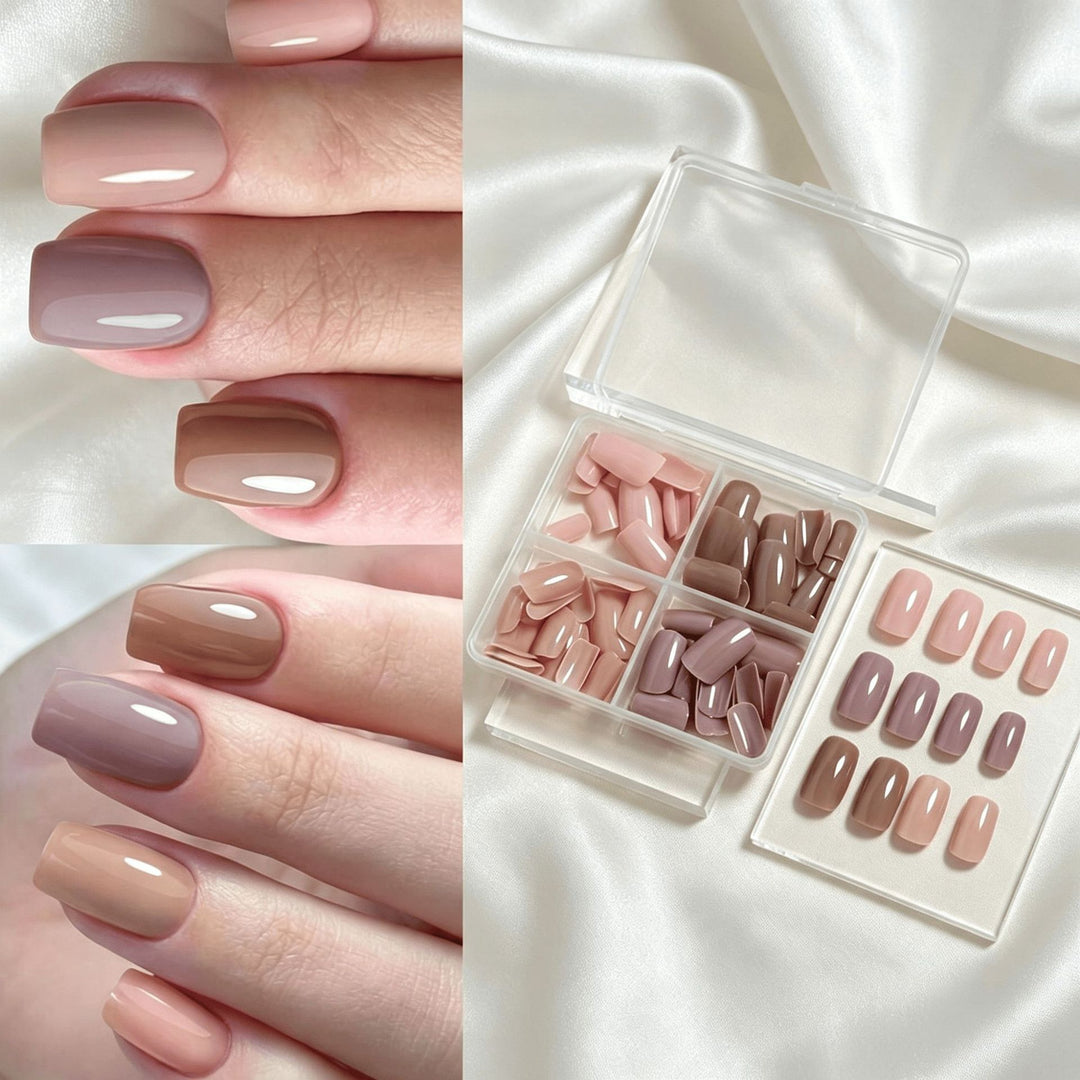 Premium-Kollektion von verschiedenen Press-On-Nagelspitzen Karnz