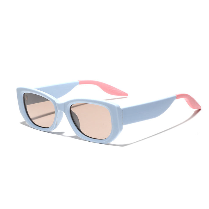 Damen modische Luxus-Sonnenbrille mit kantigem Design Karnz