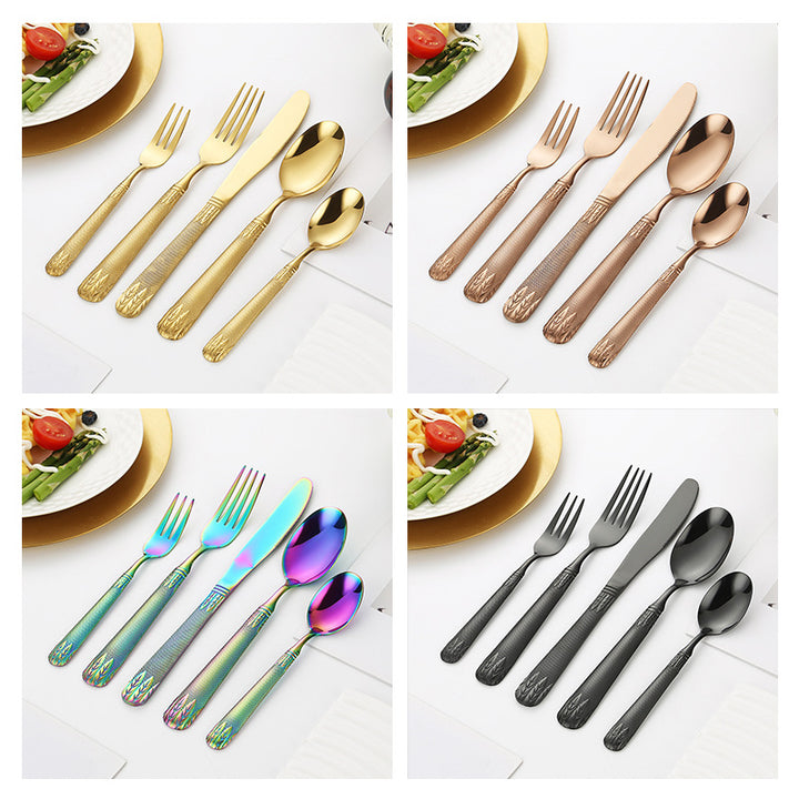 Eleganter Teelöffel mit Kunstvollem Griffdesign Karnz