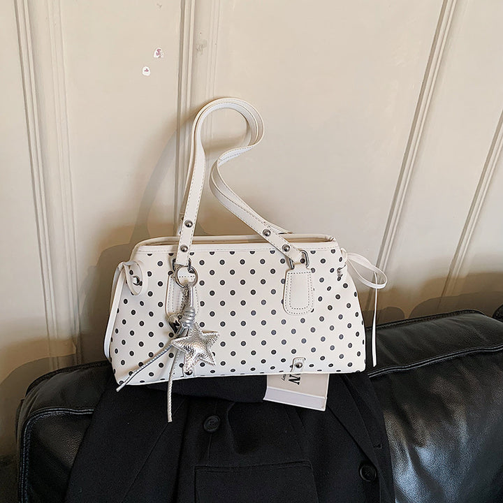 Trendige Punktemuster-Handtasche Karnz