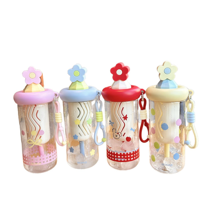 Unisex Trinkbecher mit Motiven und Silikondeckel Karnz