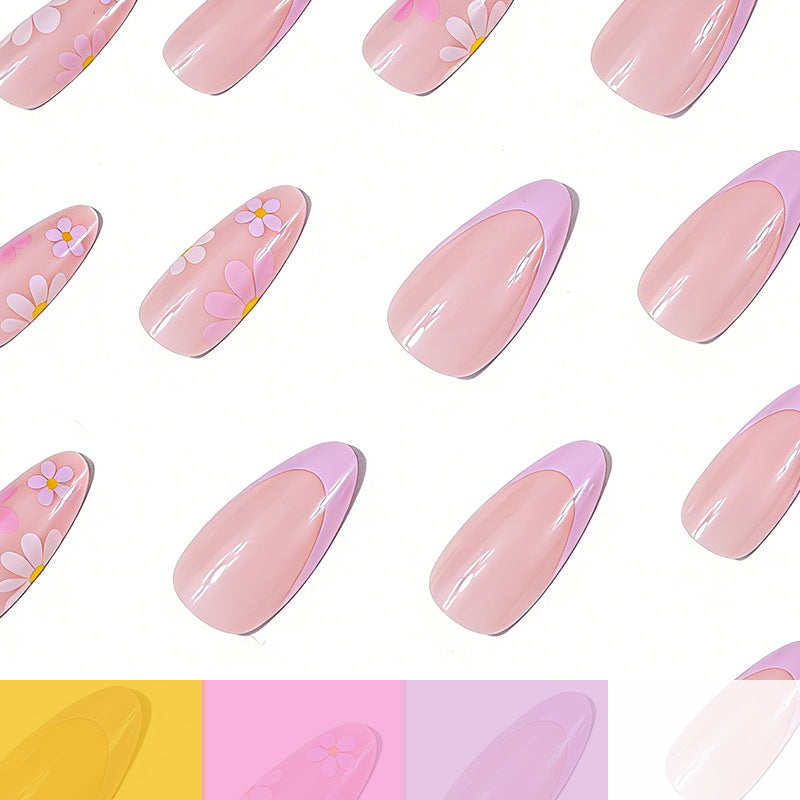 Künstlerisches Florales Nageldesign-Kit Karnz