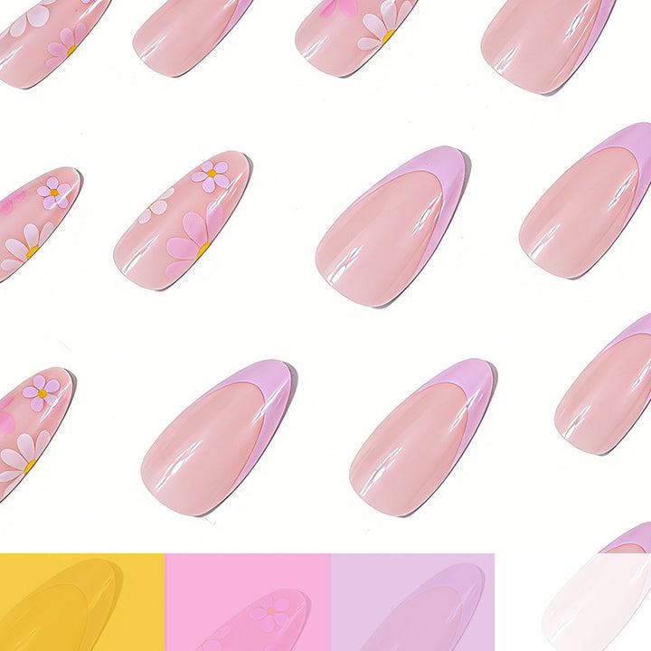 Künstlerisches Florales Nageldesign-Kit Karnz