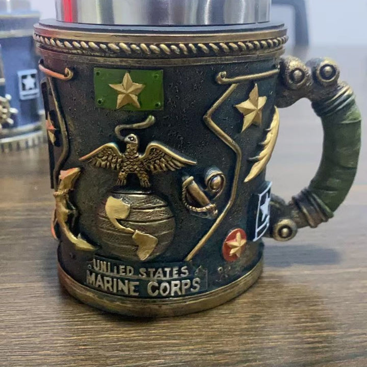 Militär-Themen 3D Becher Karnz