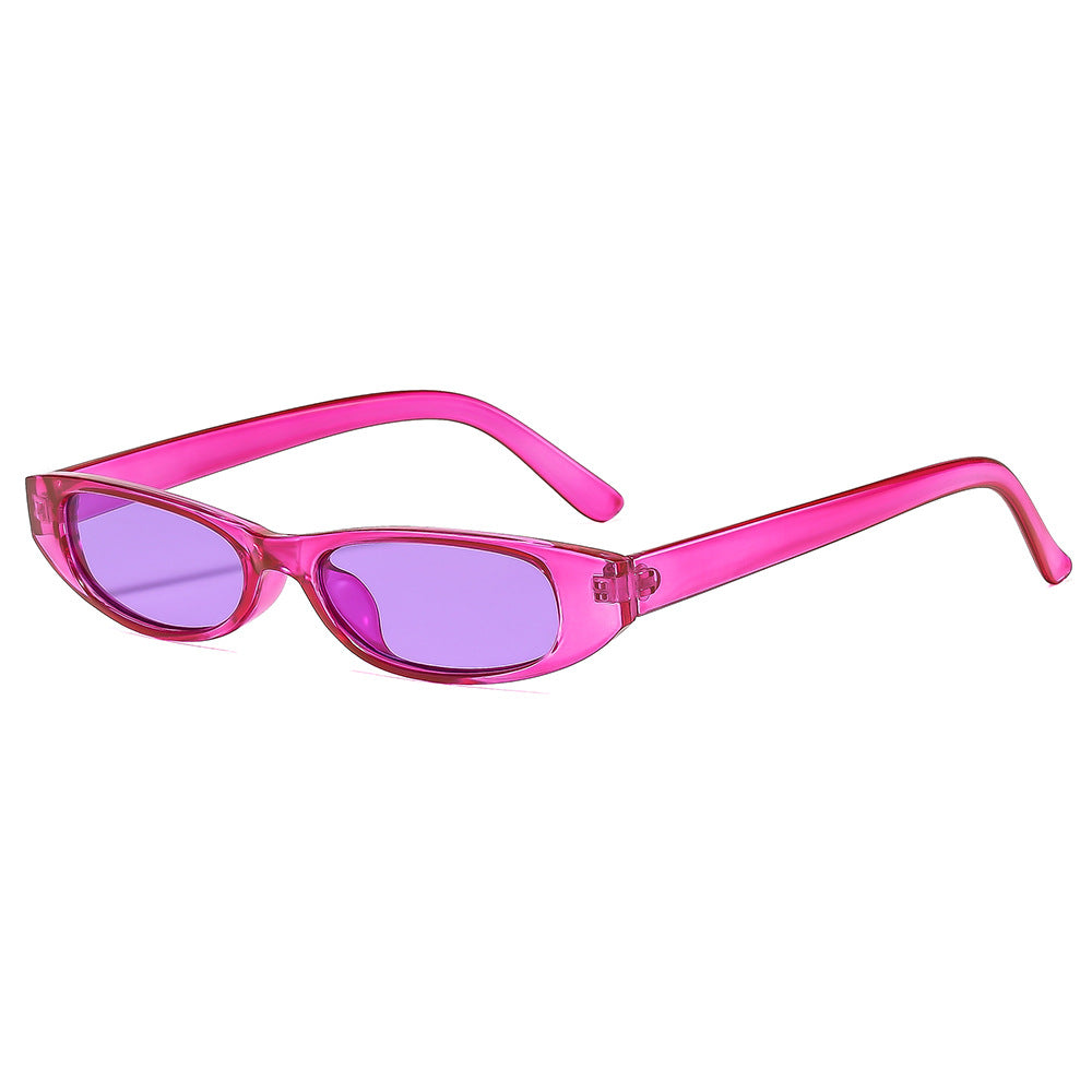 Damen trendige Cat-Eye Sonnenbrille im minimalistischen Design Karnz