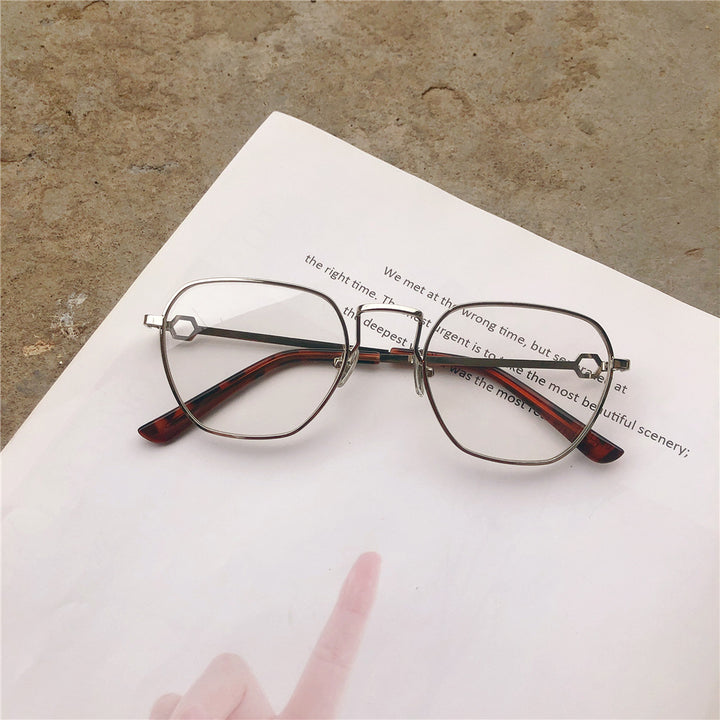 Vintage-inspirierte geometrische Rahmen-Sonnenbrille Karnz