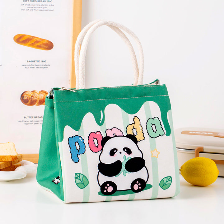 Isolierte Lunch-Tasche mit süßem Bären-Design