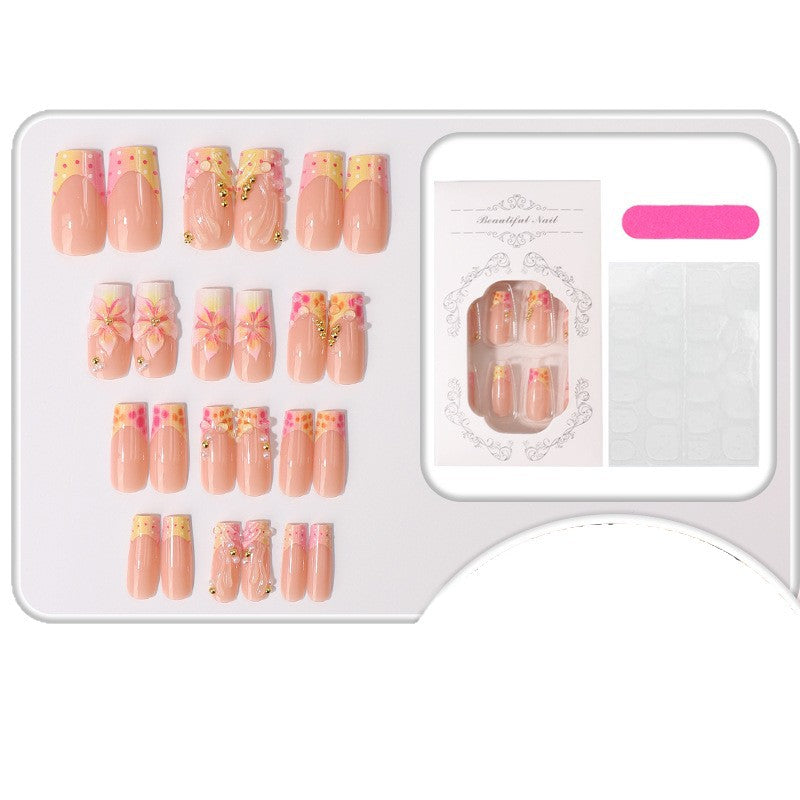 Floral Art Press-On Nagelspitzen Karnz