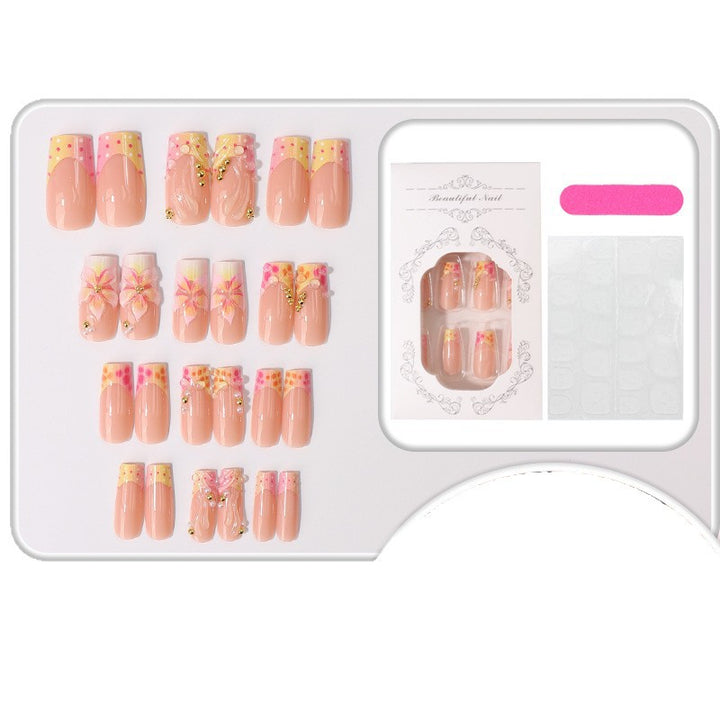 Floral Art Press-On Nagelspitzen Karnz