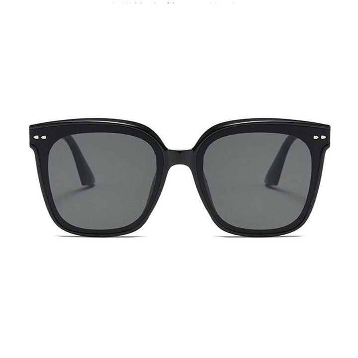 Damen Oversized Sonnenbrille mit modernem, kontrastierendem Design Karnz