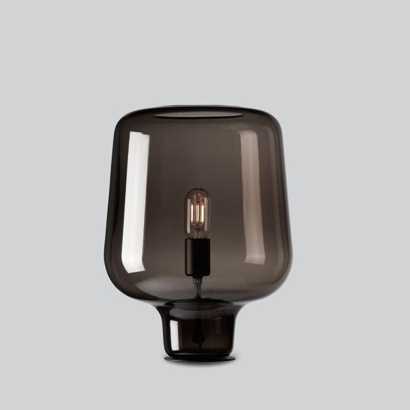 Stilvolle Künstlerische Glas Tischlampe