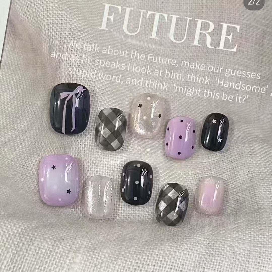 Elegante Press-On Nagelkunst Kollektion Karnz